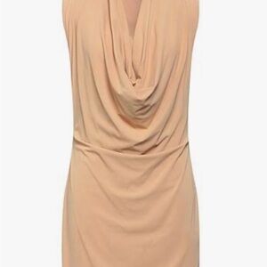 🤎 Elisabetta Franchi Brown Dress draped